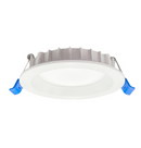 DAWNRAY 4" LED Anti-Glare Flat White Slim Recessed Downlight LED Ceiling Pot Light 9W 5CCT Dimmable Round with Junction Box