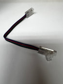 RGB 4 Pin LED Strip to LED Strip Connector with 5'' Wire