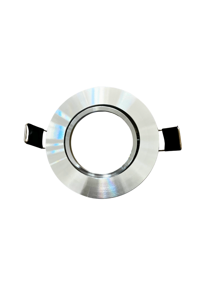 2.5” PAR16/GU10/MR16 Cup Lamp Holder Silver