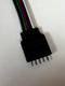 RGBW 5 Pin Female / Male Wire Adapter 5''