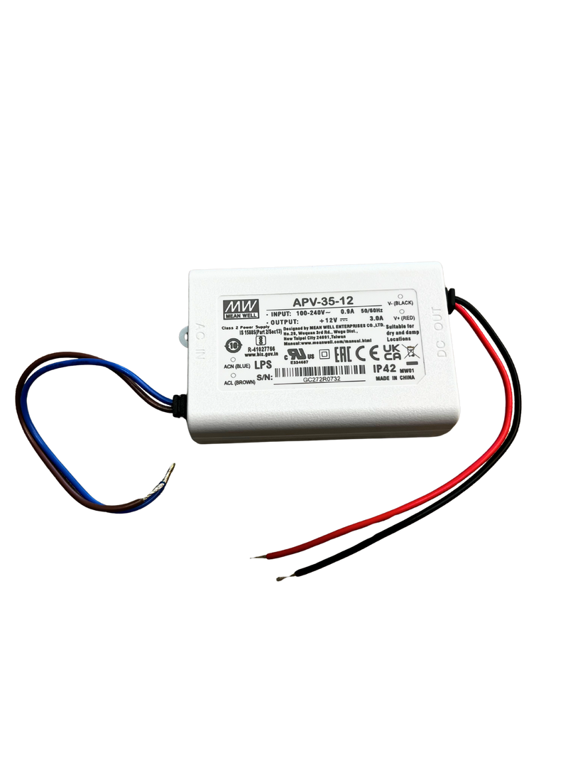 Meanwell Class2 12V 35W Power Supply