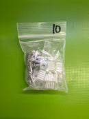 Silicone Mounting Clip for Waterproof / Hight Voltage Strip Light 10pcs/bag