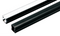 2.9M Deep U Anodized Black Aluminum Profile Channel 9ft 6in (Pick Up Only)