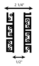 In-wall Bendable Aluminum Track 10.9FT