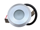DC12V 0.8W 6000K Silver Round Dimmable LED Cabinet Light Waterproof Cool White Daylight
