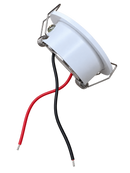DC12V 1W 6000K Gimbal Round White Dimmable MW LED Cabinet Stair Spot LightCool White Daylight