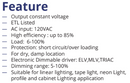ECO 24V 60W Dimmable Class 2 Driver