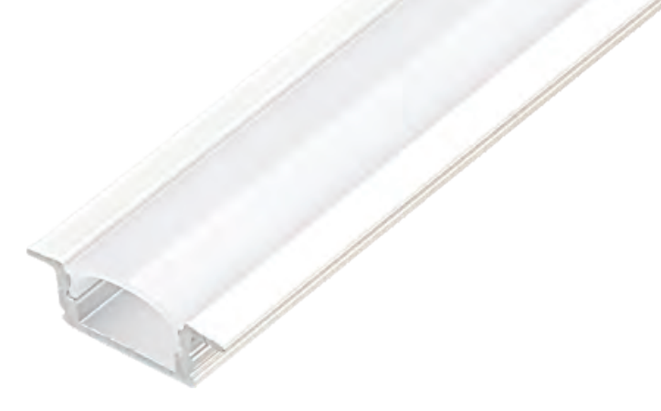 2.9M Recessed Silver Aluminum Profile Channel 9ft 6in (Pick Up Only)