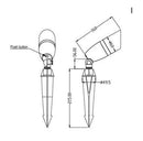 AC/DC 12-24V Bullet Spot Light 3CCT
