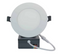 VO 4'' 9W LED Slim Flat Panel Light Fixture 5CCT Dimmable Round White with Junction Box