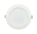 DAWNRAY 6" Fire Rated Round Flat White LED Slim Panel Ceiling Pot Light 15W 5CCT Dimmable with Junction Box