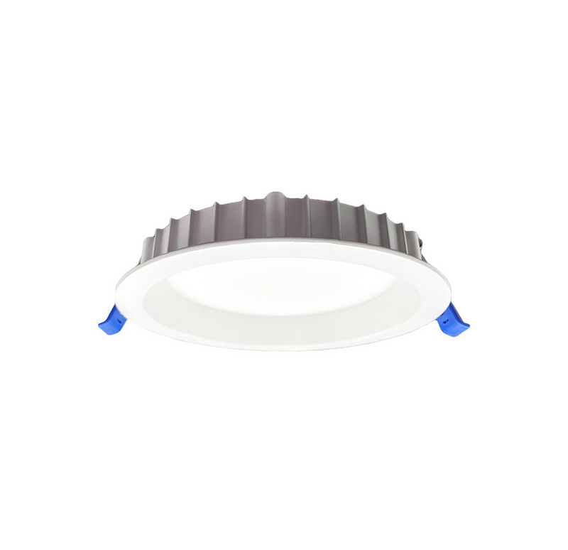 DAWNRAY 6" LED Anti-Glare Flat White Slim Recessed Downlight LED Ceiling Pot Light 15W 5CCT Dimmable Round with Junction Box