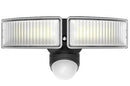 VO Motion Security Light 2 Head 4000K 2X12W Black