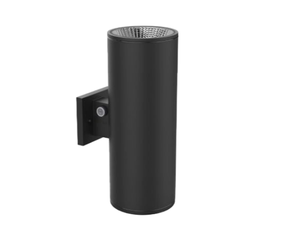 VO Outdoor Wall Cylinder Wall Sconce AC120-347V 20W/30W/40W 3CCT Black