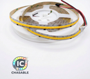 PV Chasing Running LED Strip Light 24V COB 3000K 4W/ft 16ft/roll ULlisted