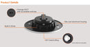 Vo 4" Slim Multi Recessed 9W 5CCT
