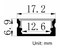 Surface Mount White Track Aluminum Profile Channel Per Foot