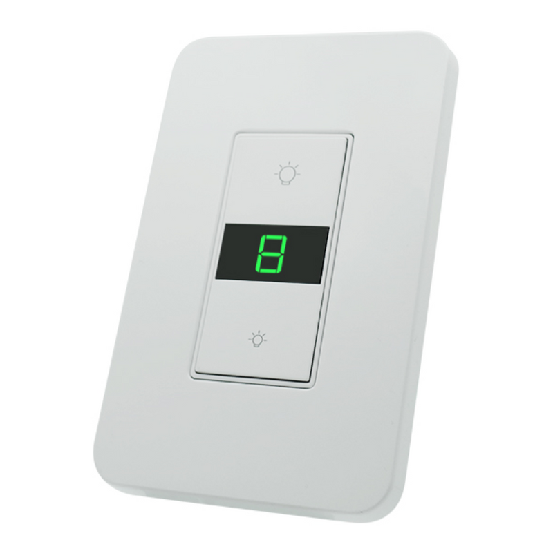 VO Smart WiFi Dimmer Switch 15A 500W AC110-125V with LED Display White