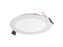 VO 6'' Fire Rated Slim Flat Panel 13W 5CCT Round White Dimmable with Junction Box