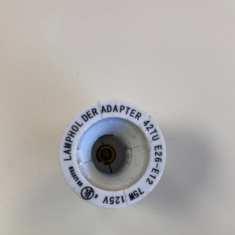 E26 to E12 Light Bulb Lampholder Socket Adapter Converter Socket Base