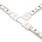 Ajax Lighting 10mm 2-Pin T-Shape LED Strip Light Single Colour Corner Connector PCB Board Splitter Connector