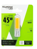 Luminus LED LG9 Light Bulb 4.5W = 45W 3000K Warm White Dimmable PLYC1983