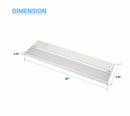 22'' LED Cabinet Light Dimmable Flat w/Switch 11W 3CCT Colour Changeable (3000K/4000K/5000K)