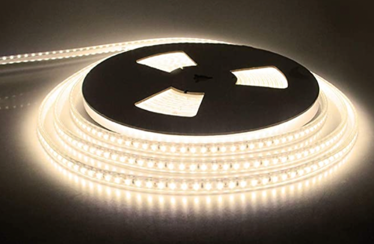 2835 24V 3000K Warm White 72W 576Chips 16FT IP33 Flexible LED Strip Light Non-Waterproof