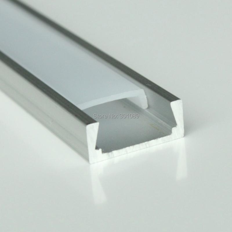 2.9M 14.2 Slim Aluminum Profile Channel Silver 9ft 6in