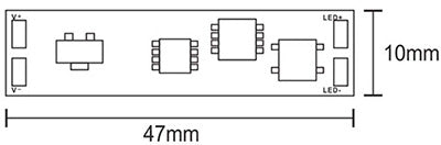 12V and 24V Hand Wave Proximity Sensor Switch - PS001 8A