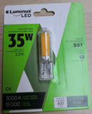 Luminus LED Light Bulb G9 3.5W = 35W 3000K Warm White Non-Dimmable