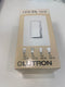LUTRON DIVA Dimmer Switch 120V 150W LED/CFL or 600W Incandescent/Halogen White