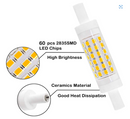 R7S LED Light Bulb 78mm 5W 3000K Warm White