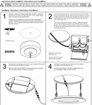 VO 4" LED Slim Flat Panel Fixture Ceiling Pot Light 10W 3CCT Dimmable Round White with Junction Box