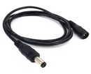 DC 3.5Ft Power Extension Cord Male to Female Power Adapter Cable Black