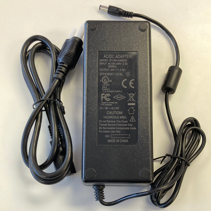 24V 4.75A 114W Non-Dimmable AC/DC Adapter LED Power Supply Driver Plug-In